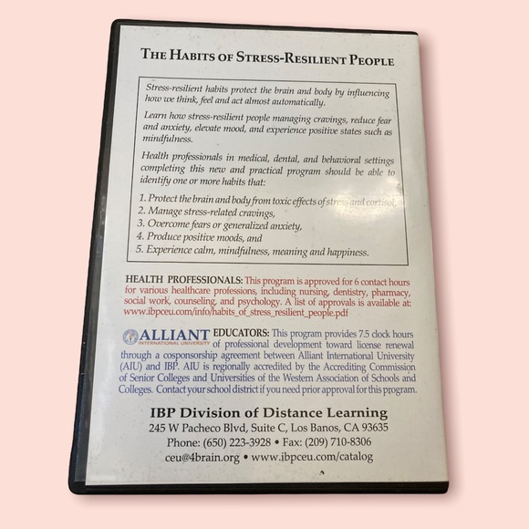 Stress Reduction Audiobook CDs - Picture 2 of 2